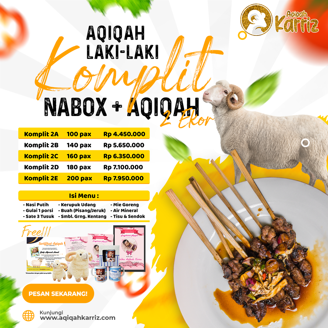 Aqiqah Komplit Laki-Laki 